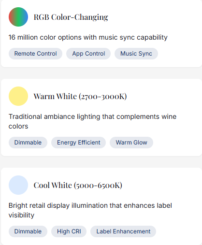 Lighting Types Lighting Types