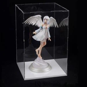 Desktop Clear Acryl Display Box Kleine Display Cases mit Deckel