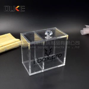 Personalisierte niedliche klare Acryl Geschenkboxen zum Verkauf