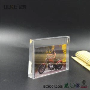 Desktop Personalisierte Acryl Bilderhalter Clear Picture Frames