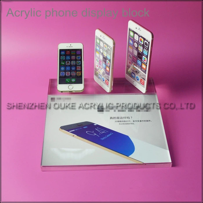 Wholesale Customized Colored Acrylic Mobile Phone Display Block