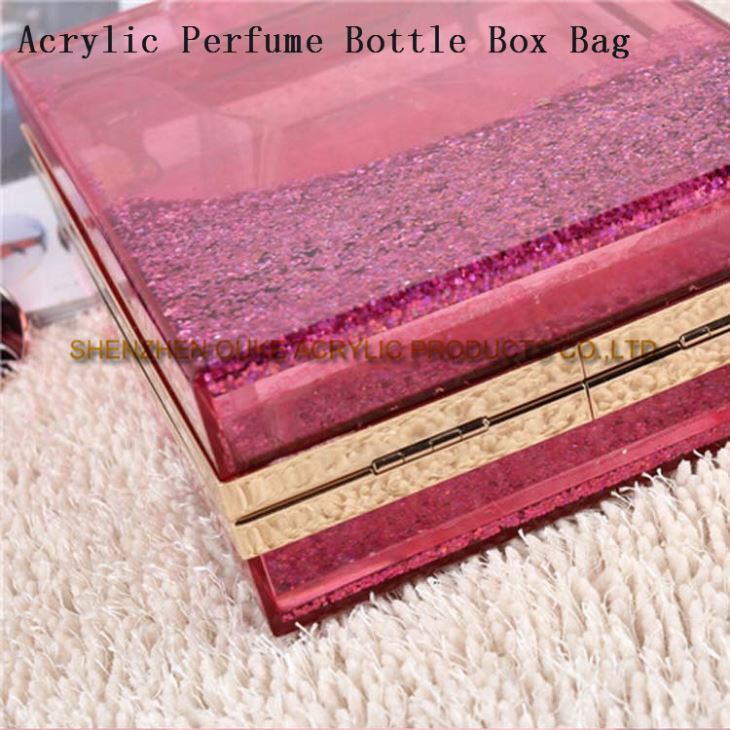 Small Plastic Display Case\Acrylic Beauty Box Perspex Case For Perfume Bottle Box Bag