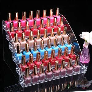 Große transparente Nagellack Regal Acryl Nagellack Display Rack