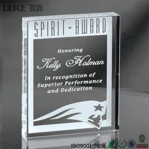 Custom Größe Plexiglas Block Solid Award Acryl Display Blöcke für Verkauf