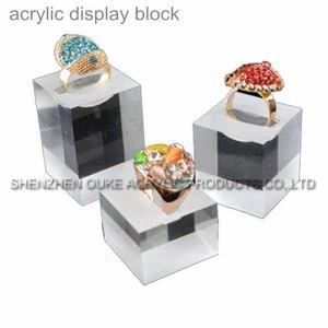 Plexiglas Plexiglas klar Acryl Ring Display Block Großhandel