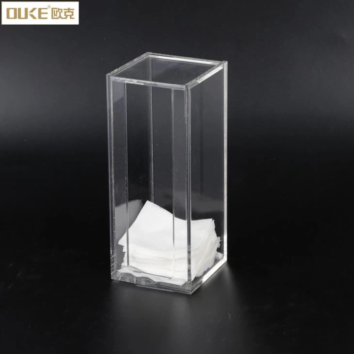 Custom Rectangle Clear Acrylic Storage Box