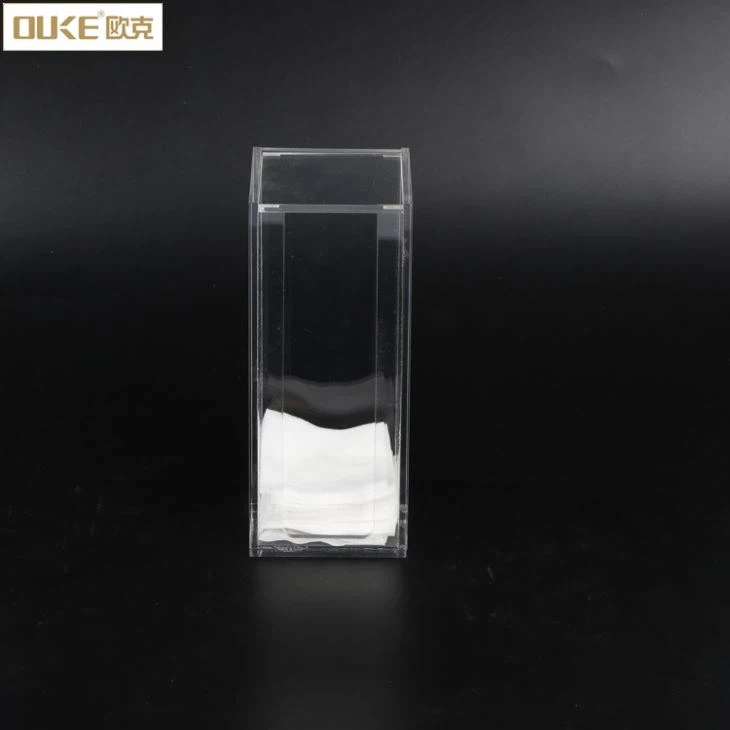 Custom Rectangle Clear Acrylic Storage Box