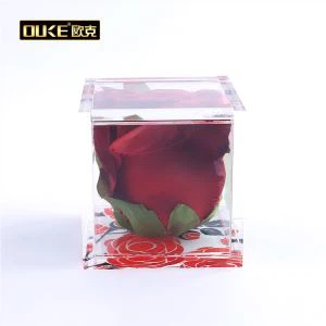 Acryl geschenkbox aufbewahrungsbox für lebensmittel schmuck