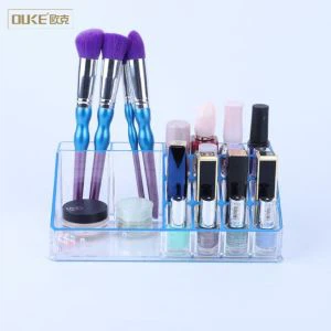 Klare funktionelle Stifthalter Top Make-up Acryl Tablett
