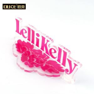 Benutzerdefinierte Logo Laser Cut 3d Acryl Alphabet Letter