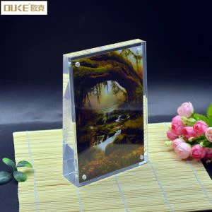 Benutzerdefinierte Perspex klar Acryl Blockrahmen