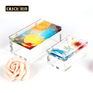 Klare Acryl-Displaybox