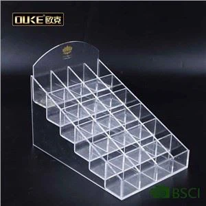 Transparenter Acryl-Nagellack-Make-up-Organizer