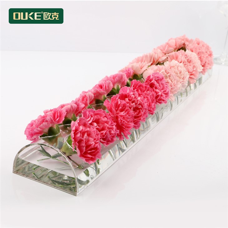Rectanglur Acrylic Vase